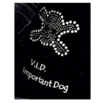 KARLIE Hundemantel V.I.D. FLEECE Totenkopf mit Kapuze schwarz 30cm für Hunde