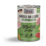 MACS Nassfutter KANINCHEN RIND GEMÜSE 89% Fleischanteil getreidefrei für Hunde
