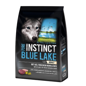 SAGAFLOR Trockenfutter PURE INSTINCT Blue Lake Huhn und Ente für Hunde 4,0kg