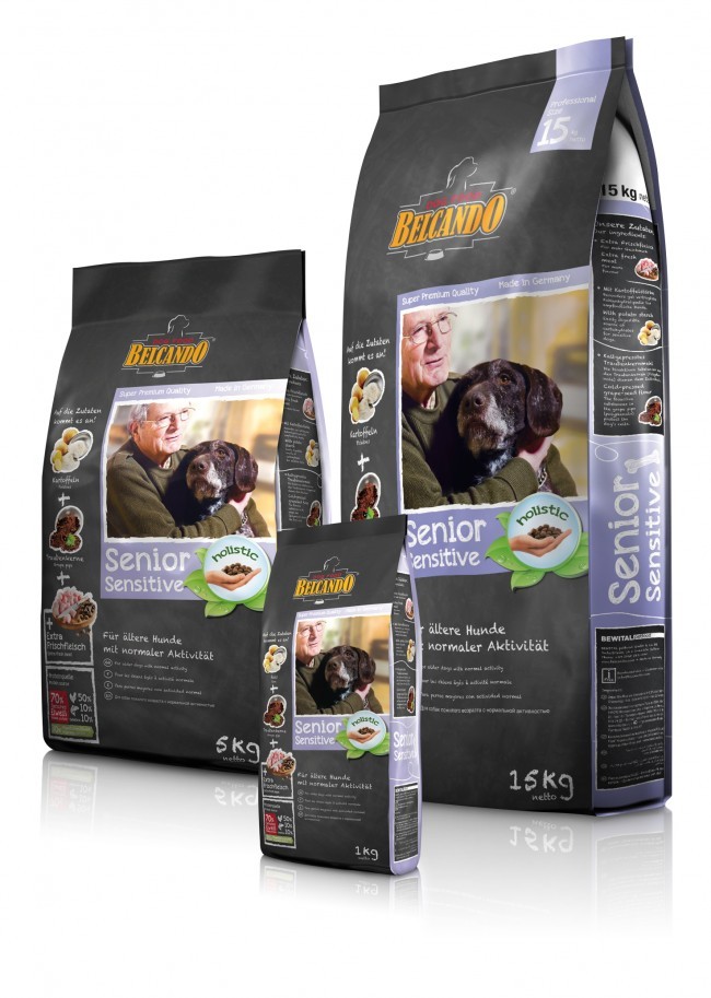 BELCANDO Trockenfutter SENIOR SENSITIVE für ältere Hunde futtersche