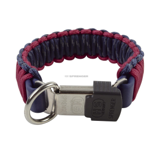 SPRENGER Halsband PARACORD HALSBAND space/raspberry ClicLock Verschluss für Hunde 60cm