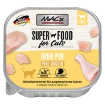 MACS Nassfutter CAT HUHN PUR Schale 1 x 100g für Katzen