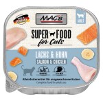 MACS Nassfutter CAT LACHS und HUHN Schale 1 x 100g...