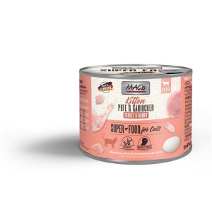 MAC'S Nassfutter CAT KITTEN Pute und Kaninchen fr Katzenkinder - fut, 1,69