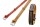 KARLIE Halsband Buffalo Oriental Leder Ziernieten 50cm Braun / Natur für Hunde