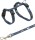 TRIXIE Geschirr mit Leine JUNIOR Nylon 21-34 cm/8 mm 1,20m sortiert für Kätzchen