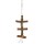 TRIXIE Spielzeug Natural Living NATURHOLZSPIELZEUG mit Kette Tau 40cm für Vögel