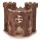 TRIXIE Holzburg Natural Living Spielburg Matti 19 x 14 x 15cm für Kleintiere