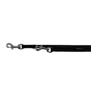 TRIXIE Verlängerungsleine Premium doppellagig XS-S 2,00m/15 mm schwarz für Hunde