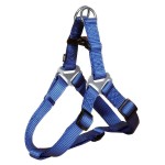 TRIXIE Premium ONE TOUCH Geschirr XL 80-100 cm/25 mm blau...