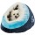 TRIXIE Schlafplatz Kuschelhöhle MINOU 35 x 26 x 41cm dunkelblau/blau für Katzen