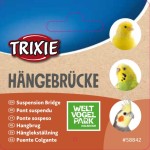 TRIXIE Vogelspielzeug Hängebrücke Bambus Kokos Sisalseil 45cm