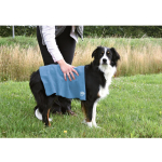 TRIXIE Handtuch 50 x 60 cm Microfaser blau für Hunde