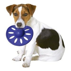 KARLIE Frisbee BOOMER VOLLGUMMI Vanille-Aroma mit Squeeker fr Hunde , 8,99