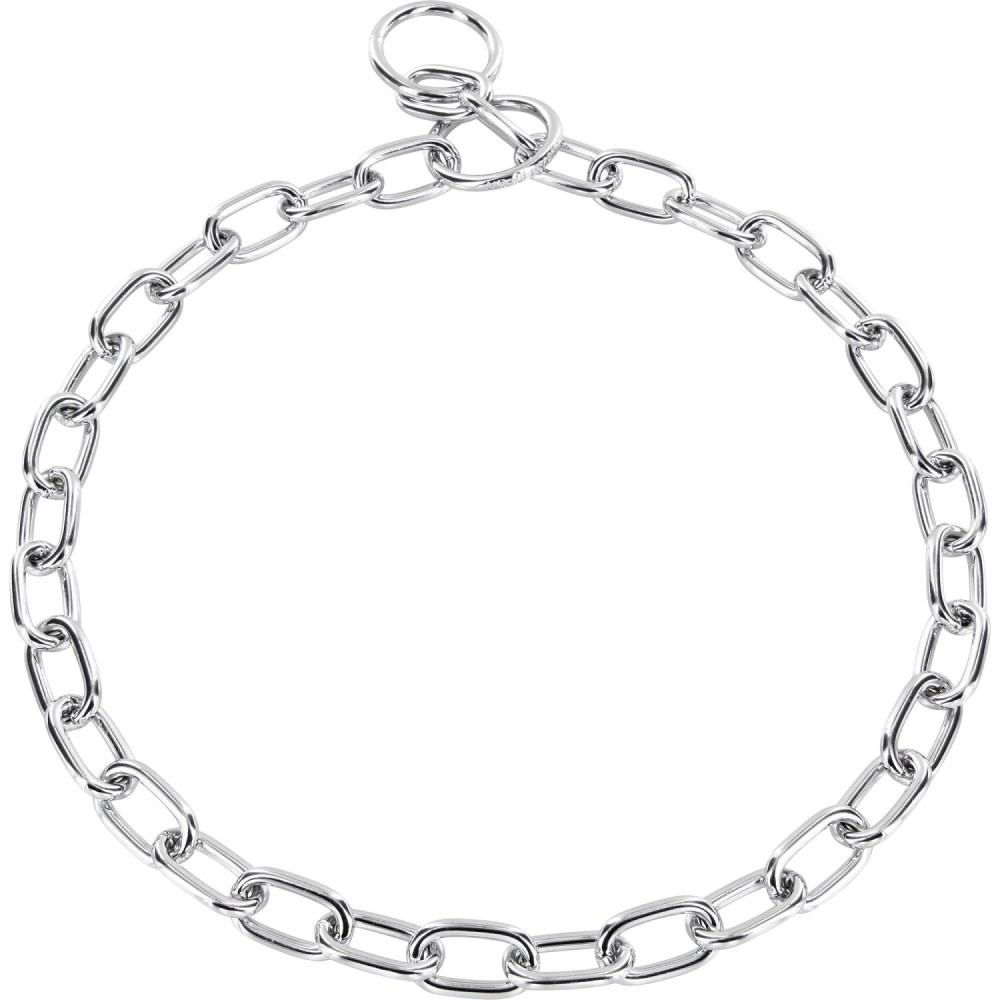SPRENGER Erziehung HALSKETTE mittellange Glieder 3 mm 60 cm verchromt