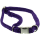 DINOLEINE Halsband KLICK-HALSBAND Polyester 11mm Größe S/30-45 cm für Hunde Lila