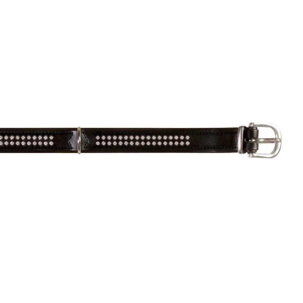 TRIXIE Halsband Fashion XS-S Strass 2-rhg. 26-32cm / 18mm schwarz fr,  20,25