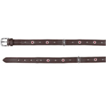 TRIXIE Halsband ACTIVE Leder Strassbesatz M 36-43cm 18mm...