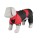 TRIXIE Hundemantel Regenkombi Cayres teilbar S 35cm schwarz/rot
