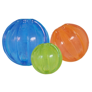 JW PET Spielzeug SQUEAKY BALL Medium 7,5cm für Hunde